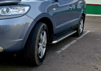 Hyundai Santa Fe 2 2006-2012 Seitenschweller Premium (2 Stk., Edelstahl) Foto 3