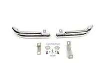 Hyundai Santa Fe 2 2006-2012 Hintere doppelte Eckschutzrohre AK003-Doppelt (Edelstahl) Foto 2