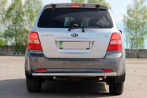 Kia Sorento I BL 2002-2009 Heckbügel AK002 (Edelstahl) Foto 1