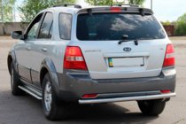Kia Sorento I BL 2002-2009 Heckbügel AK002 (Edelstahl) Foto 3