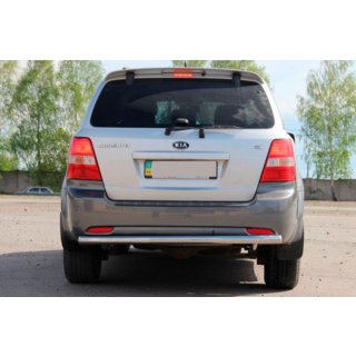 Heckbügel AK002 (Edelstahl) Kia Sorento I BL 2002-2009 Foto 1