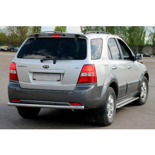 Heckbügel AK002 (Edelstahl) Kia Sorento I BL 2002-2009 Foto 2