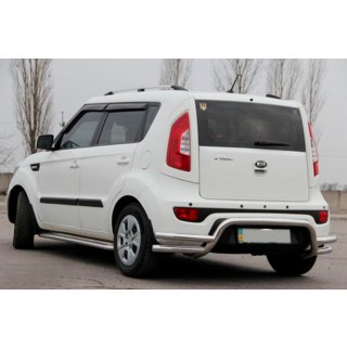 Heckschutz AK007-2 (Edelstahl) Kia Soul II 2013-2018 Foto 2
