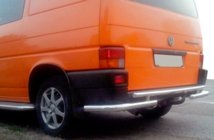 Volkswagen T4 Transporter 1990-2003 Heckbügel AK003-2 (Edelstahl) Foto 3