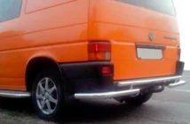 Volkswagen T4 Caravelle/Multivan 1990–2003 Heckbügel AK003-2 (Edelstahl) Foto 3