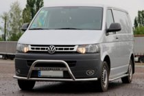 Volkswagen T5 2010-2015 Frontbügel WT007ST (Edelstahl) Foto 2