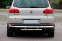 Volkswagen Tiguan 2007-2016 Heckschutz AK002-2 (Edelstahl) Foto 1