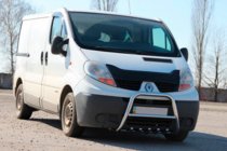 Renault Trafic 2001–2015 Frontbügel QT-Spec (Edelstahl) Foto 2