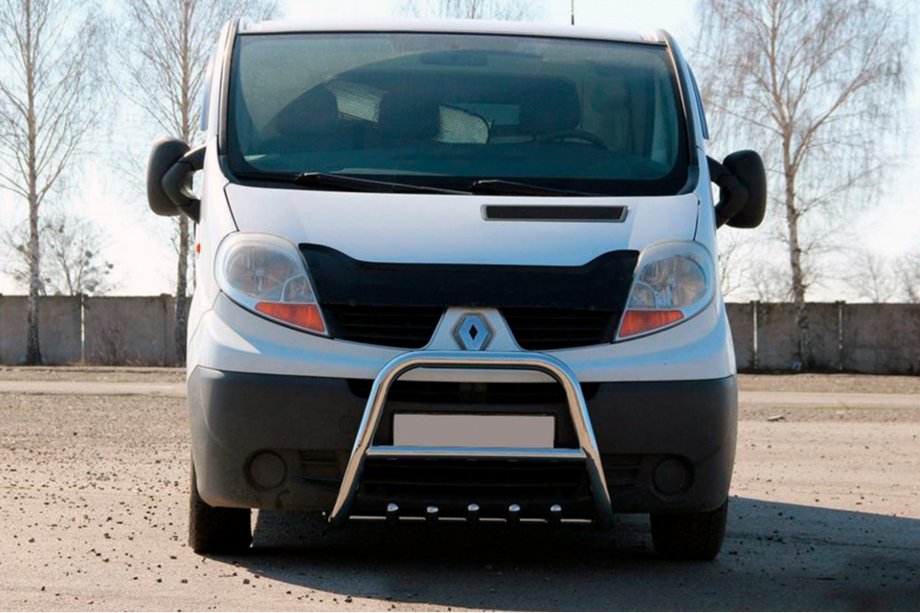 Opel Vivaro 2001–2015 Frontbügel QT-Spec (Edelstahl) Image