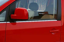 Volkswagen Caddy 2010-2015 Fensterzierleisten unten Edelstahl Foto 2