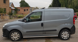 Fiat Doblo II 2010-2022 Seitliche Rohre (2 Stk., Edelstahl) Foto 3