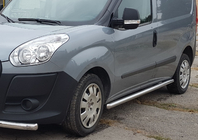 Fiat Doblo II 2010-2022 Seitliche Rohre (2 Stk., Edelstahl) Foto 1