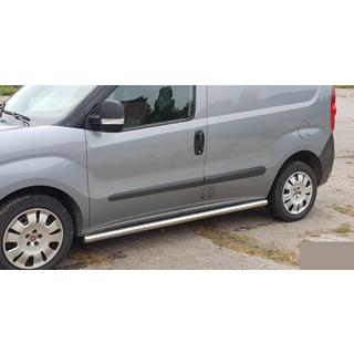 Seitliche Rohre (2 Stk., Edelstahl) Fiat Doblo II 2010-2022 Foto 4