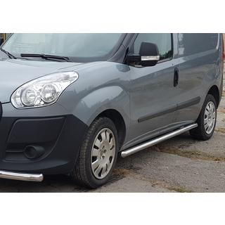 Seitliche Rohre (2 Stk., Edelstahl) Fiat Doblo II 2010-2022 Foto 1