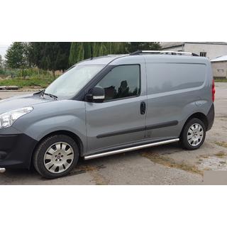 Seitliche Rohre (2 Stk., Edelstahl) Fiat Doblo II 2010-2022 Foto 2