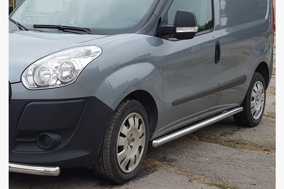 Fiat Doblo II 2010-2022 Seitliche Rohre (2 Stk., Edelstahl) Image