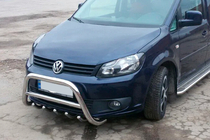 Volkswagen Caddy 2010-2015 Frontbügel WT003 (60 mm, Edelstahl) 50mm Foto 2