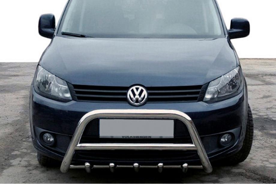 Volkswagen Caddy 2010-2015 Frontbügel WT003 (60 mm, Edelstahl) 50mm Image