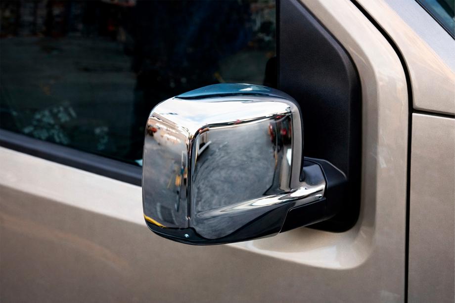 Fiat Fiorino/Qubo 2008-2024 Spiegelabdeckungen komplett (2 Stk) Carmos - Verchromter Kunststoff Foto 4