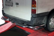 Ford Transit 2000–2014 Heckschutztrittbrett AK-Special (Edelstahl) Foto 4