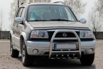 Suzuki Vitara 1998-2006 Frontbügel QT007 (Edelstahl) Foto 1