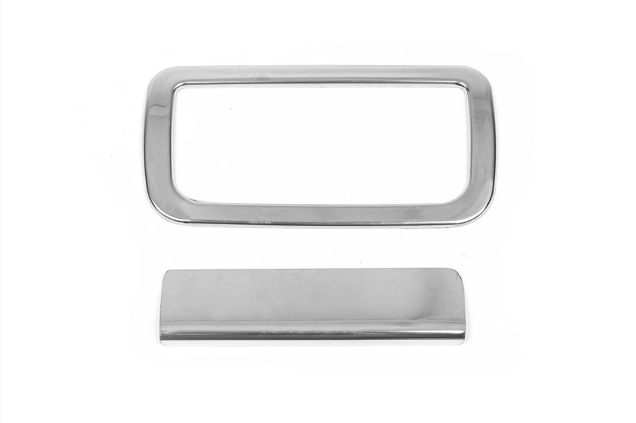 Volkswagen Amarok 2010-2022 Kofferraumgriff Abdeckung Edelstahl Carmos - Türkischer Edelstahl Foto 2