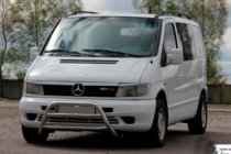 Mercedes Vito W638 1996-2003 Frontbügel WT022 (Edelstahl) Foto 3