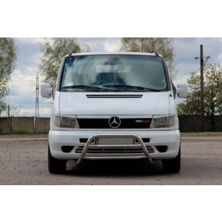 Frontbügel WT022 (Edelstahl) Mercedes Vito W638 1996-2003 Foto 1