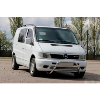 Frontbügel WT022 (Edelstahl) Mercedes Vito W638 1996-2003 Foto 2