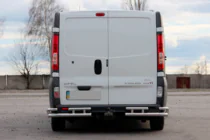 Opel Vivaro 2001–2015 Heckschutz AK003-Plus-2 (Edelstahl) Foto 2