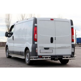 Heckschutz AK003-Plus-2 (Edelstahl) Opel Vivaro 2001–2015 Foto 3