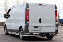 Nissan Primastar 2002-2014 Heckschutz AK003-Plus-2 (Edelstahl) Foto 2