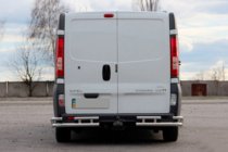 Nissan Primastar 2002-2014 Heckschutz AK003-Plus-2 (Edelstahl) Foto 3