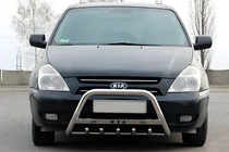 Kia Carnival 2002-2013 Frontbügel WT004 Edelstahl Foto 1
