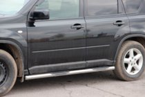 Nissan X-trail T31 2007-2014 Seitliche Rohre BB002 (2 Stk., Edelstahl) Foto 4