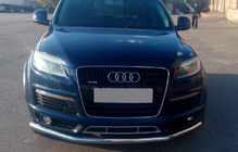 Audi Q7 2005-2015 Frontschutzbügel ST008 (Edelstahl) d70 Foto 1