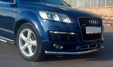 Audi Q7 2005-2015 Frontschutzbügel ST008 (Edelstahl) d70 Foto 3