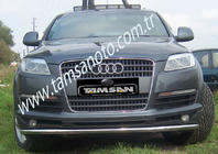 Audi Q7 2005-2015 Frontschutzbügel ST008 (Edelstahl) d70 Foto 5