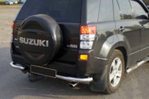 Suzuki Grand Vitara 2005-2017 Heckschutz AK003 (Edelstahl) Foto 2