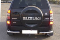 Suzuki Grand Vitara 2005-2017 Heckschutz AK003 (Edelstahl) Foto 1