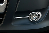 Fiat Doblo II 2010-2022 Nebelscheinwerfer Blenden mit Vertiefungen (2010-2015, 2 Stk., Kunststoff) Foto 1