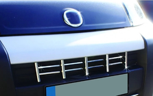 Fiat Fiorino/Qubo 2008-2024 Grillabdeckung Edelstahl (13-teilig) Foto 3