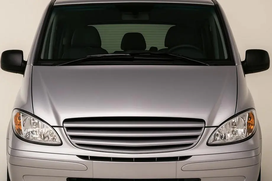 Mercedes Vito W639 2004-2014 Frontgrill V2 (2004-2010, grundiert zum Lackieren) Image