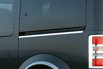 Ford Connect 2002–2006 Edelstahl Zierleisten für Schiebetür Foto 1