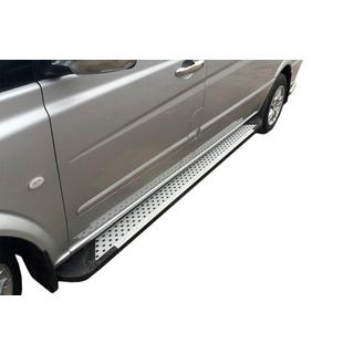 Trittbretter Allmond Grey (2 Stk., Alu) Mercedes Vito W639 2004-2014 Foto 1