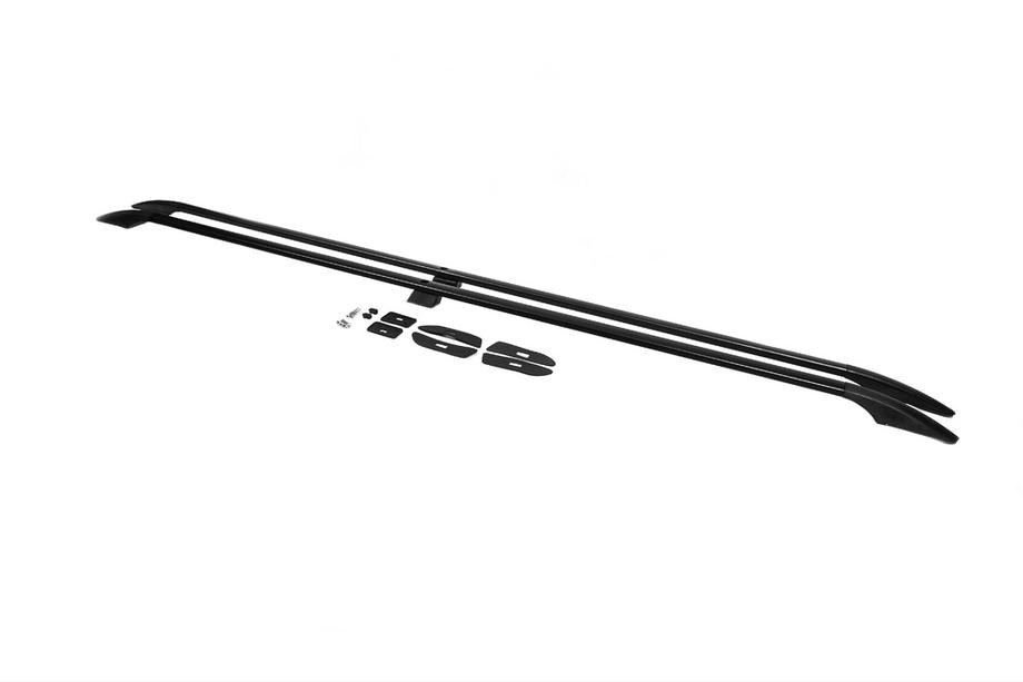 Ford Custom 2013-2022 Dachreling Schwarz Kurz, Kunststoff-Fuesse Foto 4