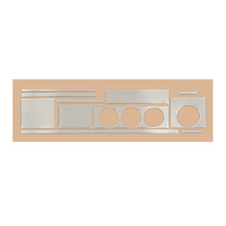 Dekorative Armaturenbrett Abdeckung Audi 80/90 1987-1996 Foto 2