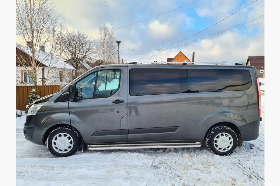 Ford Custom 2013-2022 Dachreling Chrom Kurz, Kunststoff-Fuesse Image