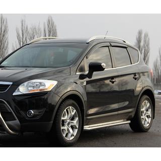 Seitenschweller Premium (2 Stk., Edelstahl) Ford Kuga 2008-2013 Foto 1