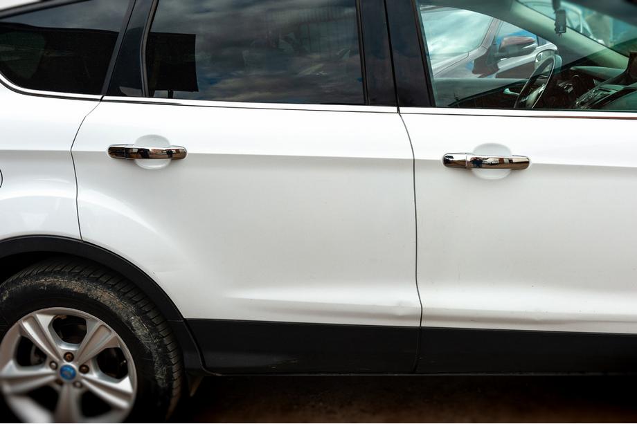 Ford Kuga/Escape 2013-2019 Chrom Türgriffblenden (4 Stk., Edelstahl) Ohne Chip, Carmos - Türkischer Stahl Foto 3